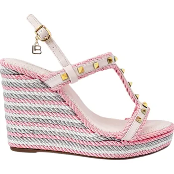 Dámské sandále Sandály na klínku Laura Biagiotti KL Pink Velikost: 37