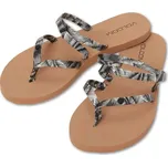 VOLCOM žabky - Easy Breezy Ii Black White (BWH) velikost: 38