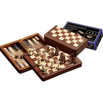 Šachy Šachy+dáma+Backgammon set magnetic Philos
