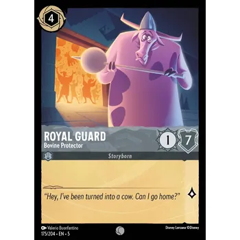 Karetní hra Royal Guard 175/204 - Shimmering Skies Typ karty: Non-Holo