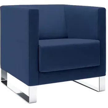 Sedací souprava VELA - 1V, křeslo, látka VX EV 10 - látka tmavě modrá