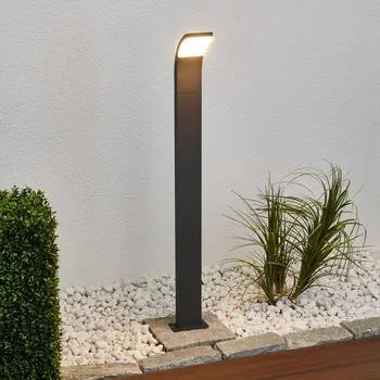 Venkovní osvětlení Lucande Timm LED osvětlení cesty, 100 cm, antracitová, kov, IP54 antracitová, bílá 1 x 6 W LED - Doprava zdarma