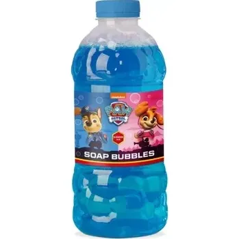 Bublifuk Náplň do bublifuku 1 litr Tlapková patrola