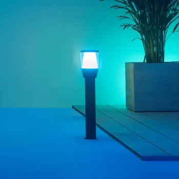Lampička WiZ Elpas LED osvětlení cesty černá RGBW startér - délka zapichovacího kolíku 20,8 cm 1 x 4,8 W LED - Doprava zdarma