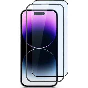 Epico Edge to Edge 2 Pack ochranné sklo s aplikátorem iPhone 14 Pro