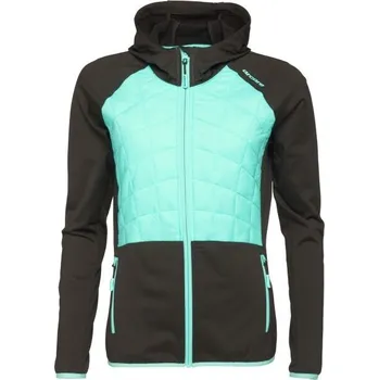 Dámská mikina Dámská technická mikina Arcore HESTIA S Černá, Tyrkysová