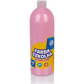 Vodová barva ASTRA Temperová barva posterová 1000ml Růžová Světlá, 301217061
