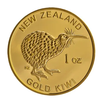 Sběratelství 1 unce zlatá mince Nový Zéland Kiwi