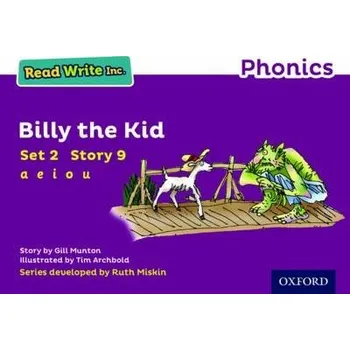 Cizí jazyk Read Write Inc. Phonics: Billy the Kid (Purple Set 2 Storybook 9) - Munton, Gill