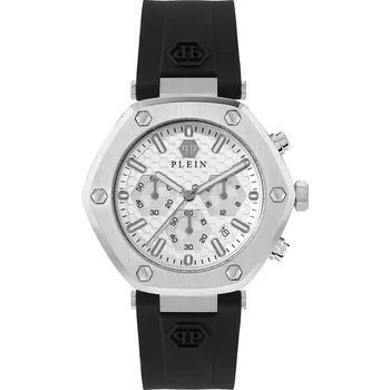 Hodinky Philipp Plein PWZBA0123 The Hexagon Chronograph Unisex Watch 42mm 5ATM