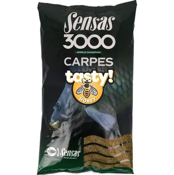 Boilies Sensas Krmení Carp Tasty 3000 1 kg - Honey