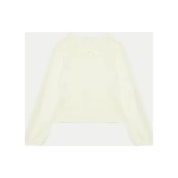 Dámské oblečení United Colors Of Benetton Kardigan 1076G500J Bílá Regular Fit 82