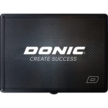 Doplněk DONIC Kufřík Double Alu černá 29 x 22 x 6 cm