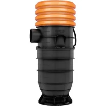 Kanalizační potrubí Wavin uliční vpust DN315/160, s filtrem, PP, černá