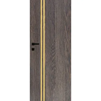 Vasco Doors Rego vzor 4 VD-REG42960 grafit Průchozí šíře dveří: 60 / 197 cm, Orientace dveří: Pravé, Provedení dveří: Bezfalcové