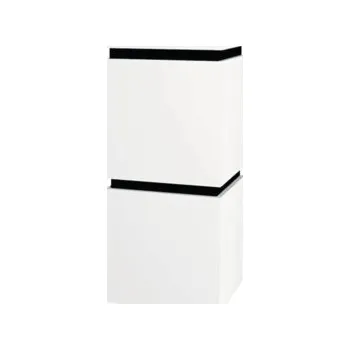 Koupelnový nábytek Koupelnová skříňka vysoká Devo Viva 2.0 levá bílá matná 40 x 127 x 35 cm VV2-S3D2SL40x35-F83