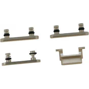 Tlačítka pro vypnutí hlasitosti a ztlumení zvuku, boční tlačítka pro iPhone 7 zlatý Ori 4ks v jedné sadě