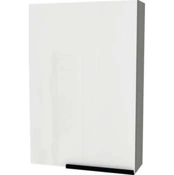 Koupelnový nábytek Zrcadlová skříňka bez osvětlení Devo Etna 2.0 levá 47,5 x 16 x 70 cm dust grey