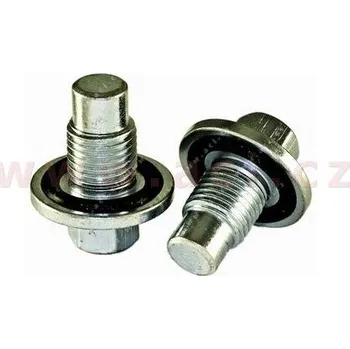Auto-moto výpustný šroub olejové vany M14x1.5 L=13.5 mm, celk. délka = 35 mm