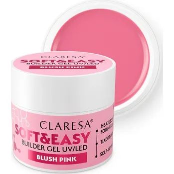 Lak na nehty CLARESA® Stavební gel na nehty SOFT & EASY Builder gel BLUSH PINK, 12g
