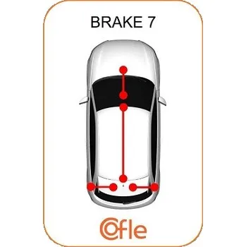 Lanko parkovací brzdy Tažné lanko, parkovací brzda, , COFLE, 92.1.RE009