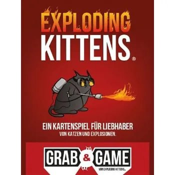 Společenská hra Exploding Kittens: Grab & Game – Matthew Inman,Elan Lee,Shane Small (DE)