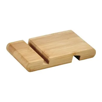 KESPER Stojan na mobilní telefon bambus 13 x 8 x 1,8cm