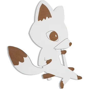 Lampička MASELIVING Nástěnná lampička Fox White