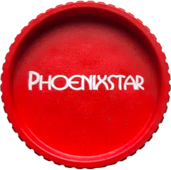 CBD Phoenix Star Glass Phoenix Star Grinder - Weed Plastic Barva: Červená
