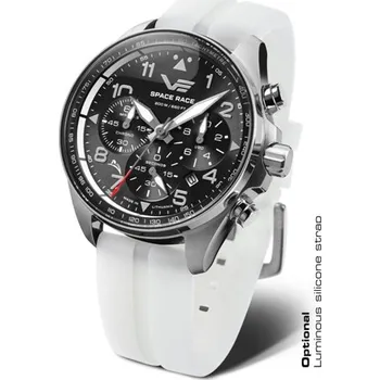 Hodinky Hodinky Vostok Europe Space Race chrono line 6S20-325A741S lumi + Dárek zdarma