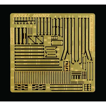 Plastikový model Royal Model 1/35 Panzer IV J part 2 (for Tamiya kit)