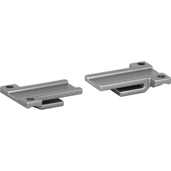 Zábradlí Madlo adaptér, Easy Glass Air, set (2x), plochý, nerez. ocel 316, tryskané skleněnými perlami