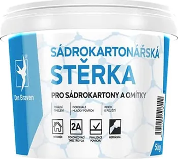 Tmel Sádrokartonářská stěrka Den Braven 5kg bílá