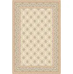 Vlněný koberec Agnella Isfahan Casbo Krémový - 240 x 340 cm