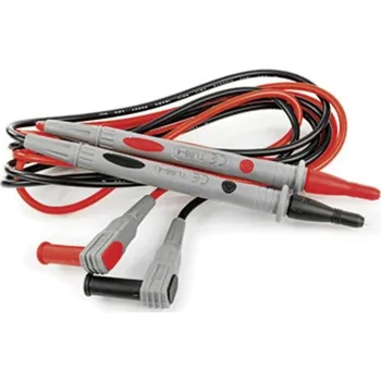 Měřicí přístroj HT Instruments 4324-2 bezpečnostní měřicí kabely 1.5 m červená, černá 1 sada