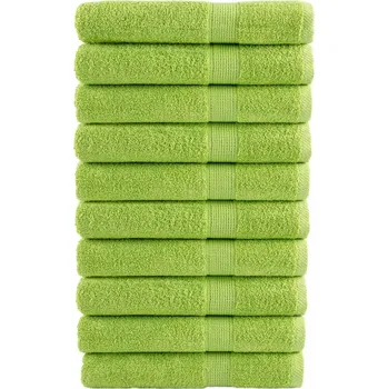 Utěrka Premium ručníky SOLUND 10 jablkově zelené 80x200cm 600g/m² - 8721012151499