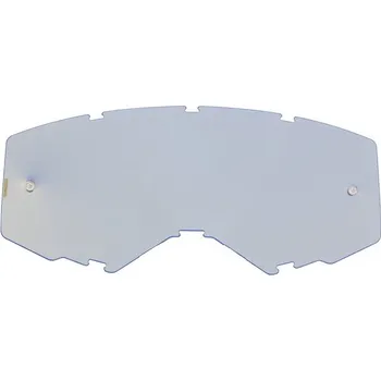 Motocyklové brýle plexi FOCUS/ZONE, FLY RACING dětské (modré chromové)