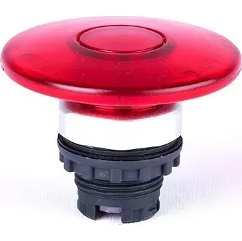 tlačítko NOARK 105653 Ex9P1 M6I r Hlavice s hřibovitým tlačítkem,60 mm, bez aretace, prosvětlená, červená (NOARK 105653 Ex9P1 M6I r)