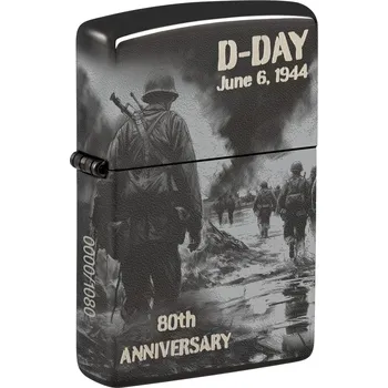 Zapalovač Zippo 80th Anniversary D-Day Limited Edition 1079/1080