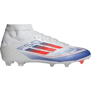 Míčový sport Lisovky adidas F50 LEAGUE MID FG/MG bílé JH8234 - EUR 46 2/3 | UK 11,5 | US 12