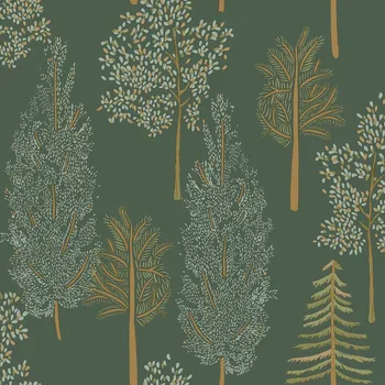 Tapeta Vliesová tapeta na zeď Caselio 102957773, květy, listy, zelená