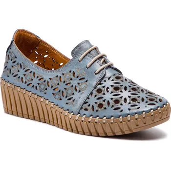 Dámské polobotky Dámské polobotky Manitu 840786 modré