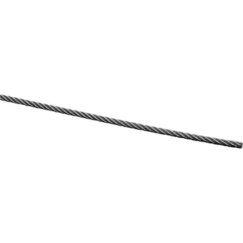 Zábradlí Easy Q-web, opletové lano, 1,5 mm, 7 x 7 Easy Q-web, opletové lano, 1,5 mm, 7 x 7, délka 10 000 mm, nerez. ocel 316, kartáčovaná