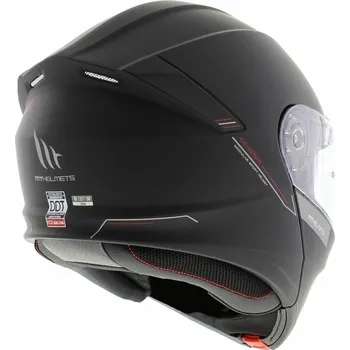 Helma na motorku Přilba MT GENESIS SV Solid A1 černá matná XL (61-62)