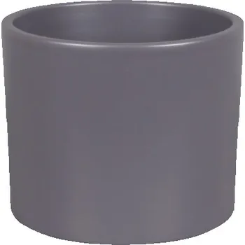 Obal na květináč Obal ZEUS PALETE d19cm/tm.šedý/mat