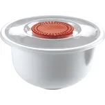 Plastová mísa na šlehání s víkem HEIDRUN protiskluzová