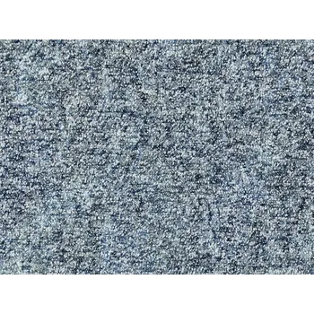 Koberec AW Sierra 75 metrážový koberec šíře 4m, modrá 1 m²