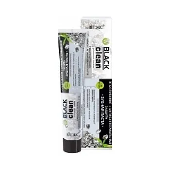 zubní pasta BLACK CLEAN: Zubní pasta „Bělení a antibakteriální ochrana“ 85g TML K1766