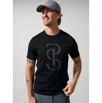 Pánské tričko PS of Sweden Triko Scott PS of Sweden, pánské, černé S