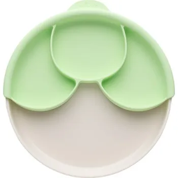 Talíř MINIWARE Dělený talíř Healthy Meal Vanilla/Key Lime